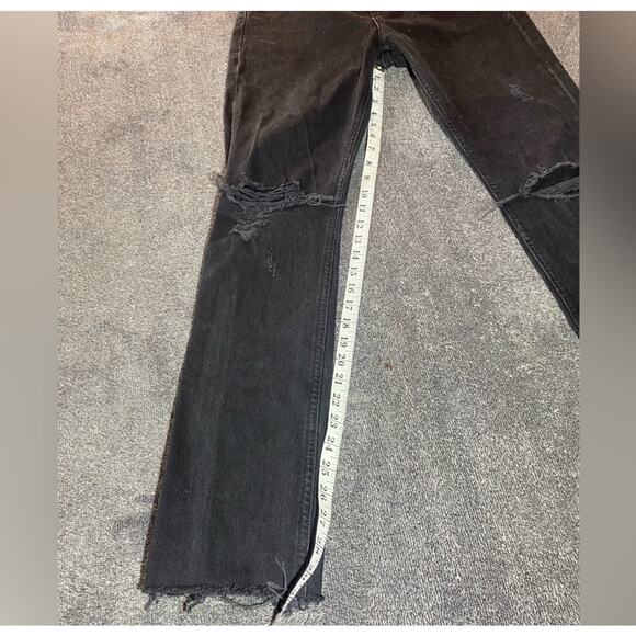 AGOLDE Los‎ Angeles Black Distressed Jeans ( 26 ) - Picture 3 of 6